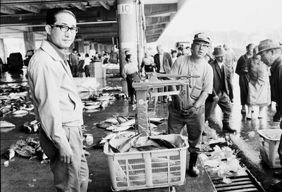 昭和47年4月の小名浜魚市場