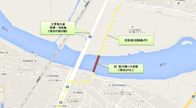 鮫川橋位置図