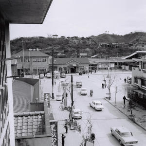 昭和40年12月の湯本駅舎