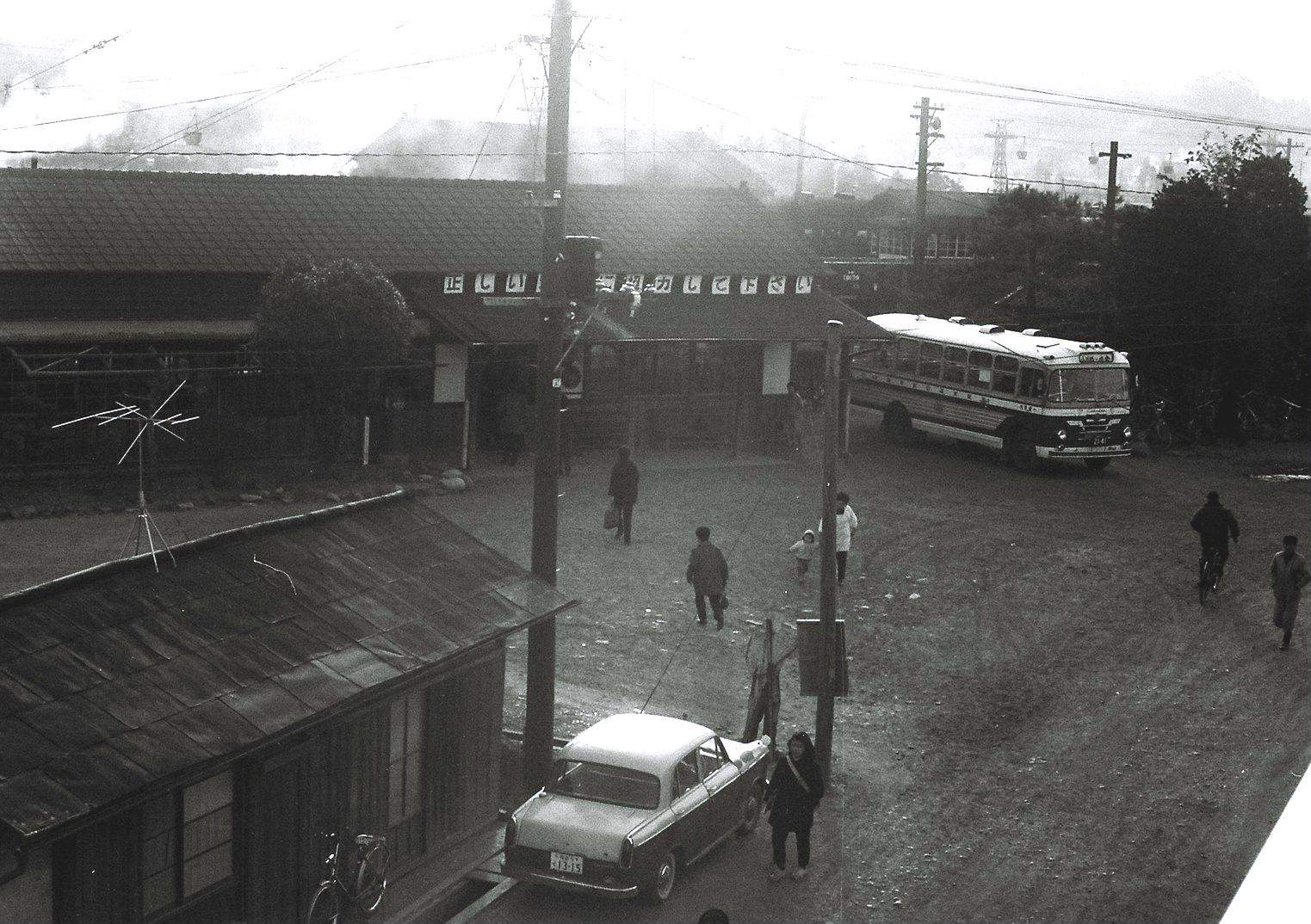 昭和30年代後期の小川郷駅