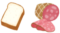 食パン・ハム