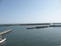 久之浜漁港の風景
