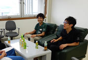 織内先生、岩津先生の写真