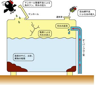 管理が不十分の場合、健康を害する恐れがあります