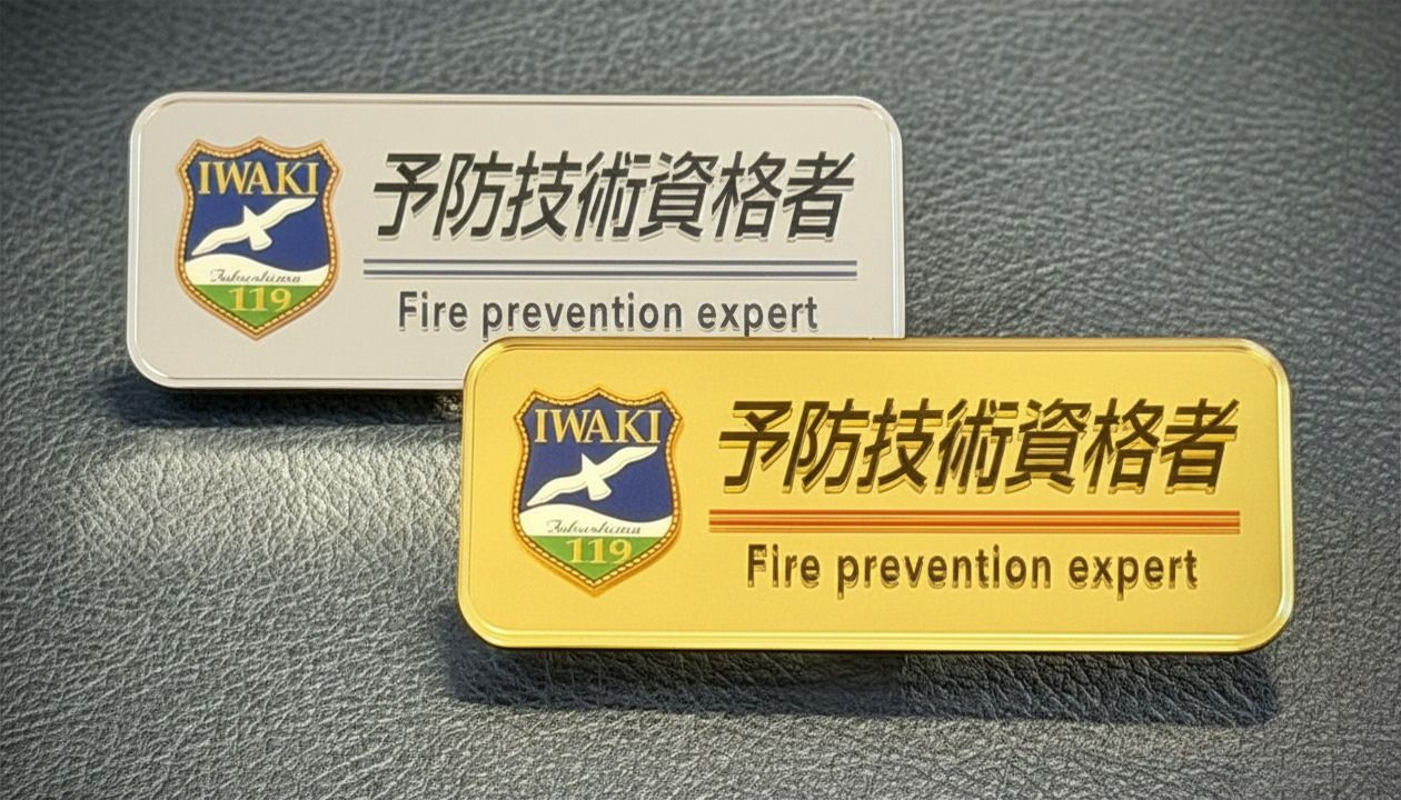 予防技術資格者章