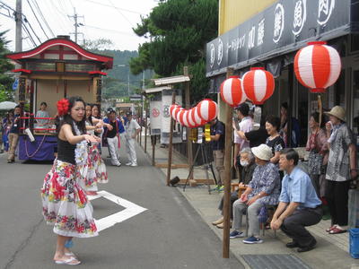 いわき総合高校　本宮祭行列