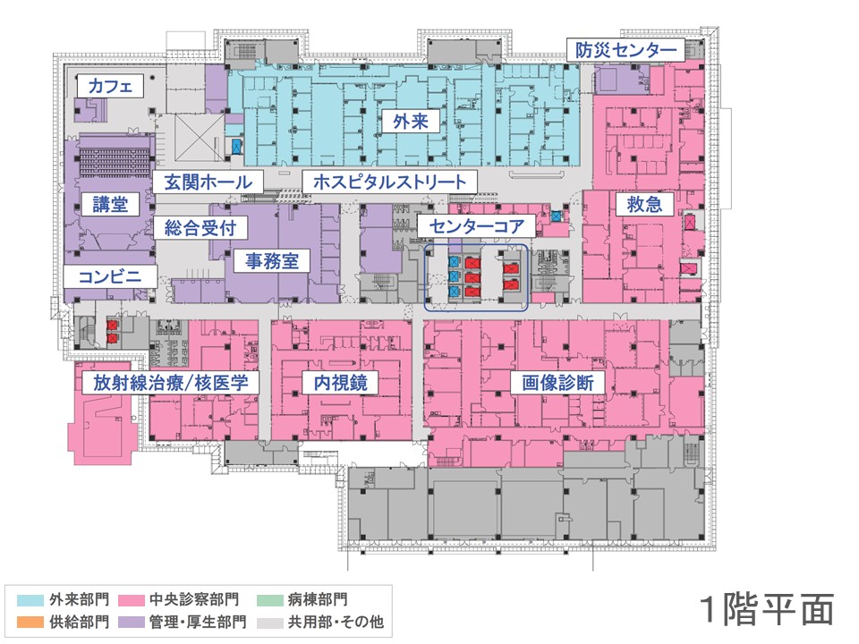 1階フロア図面