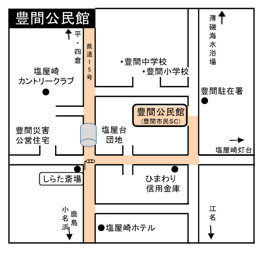 公民館略図