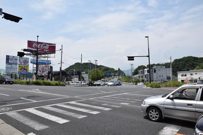 平成27年7月の内郷御台境町交差点