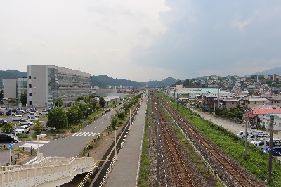 現在の内郷操車場跡