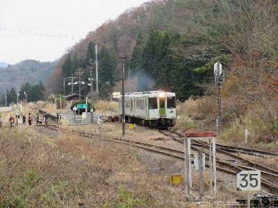 現在の川前駅