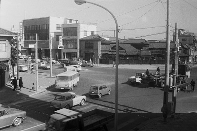 昭和43年頃の駅前通り