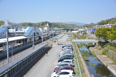 平成27年4月の湯本駅東側