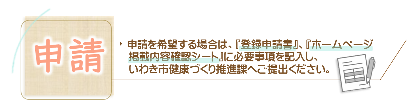 申請について