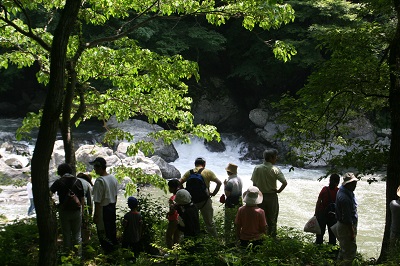 11_龍神峡探訪(平成20年7月、遠野支所撮影)