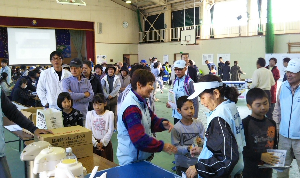 小名浜玉川地区の訓練の様子