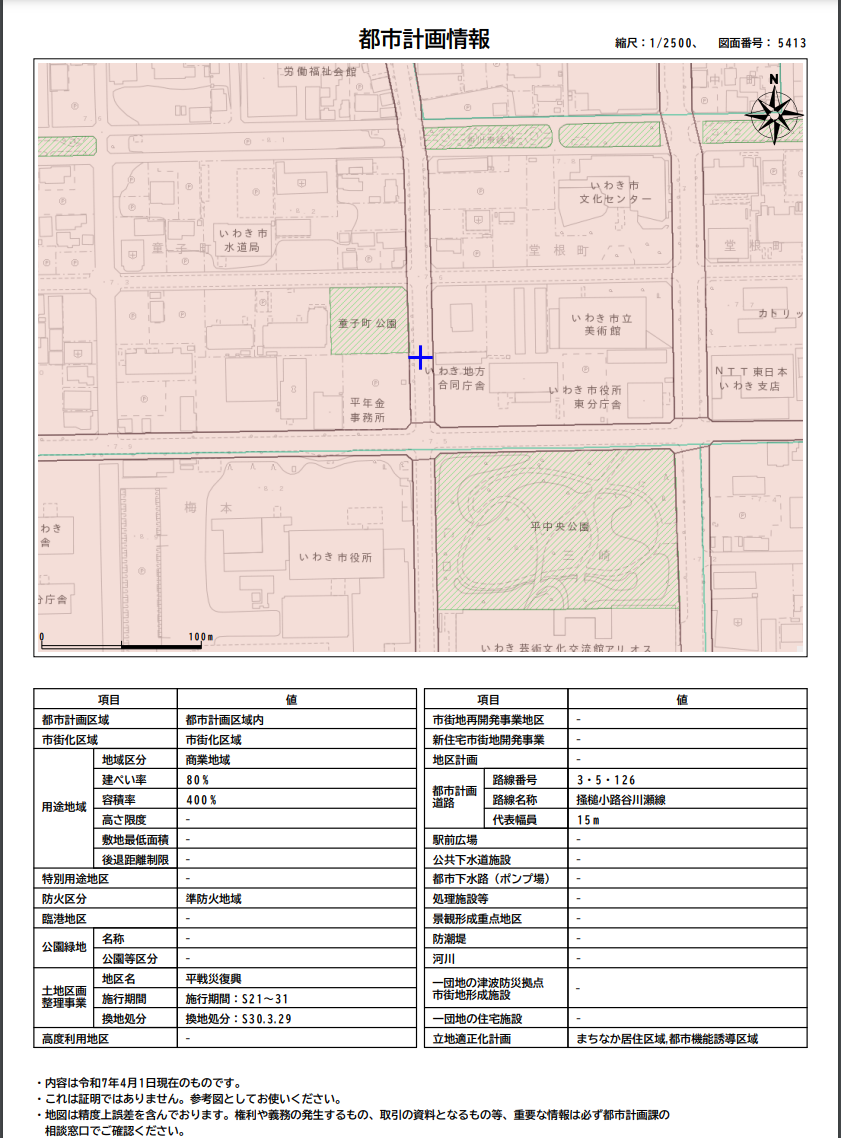 印刷プレビュー画面