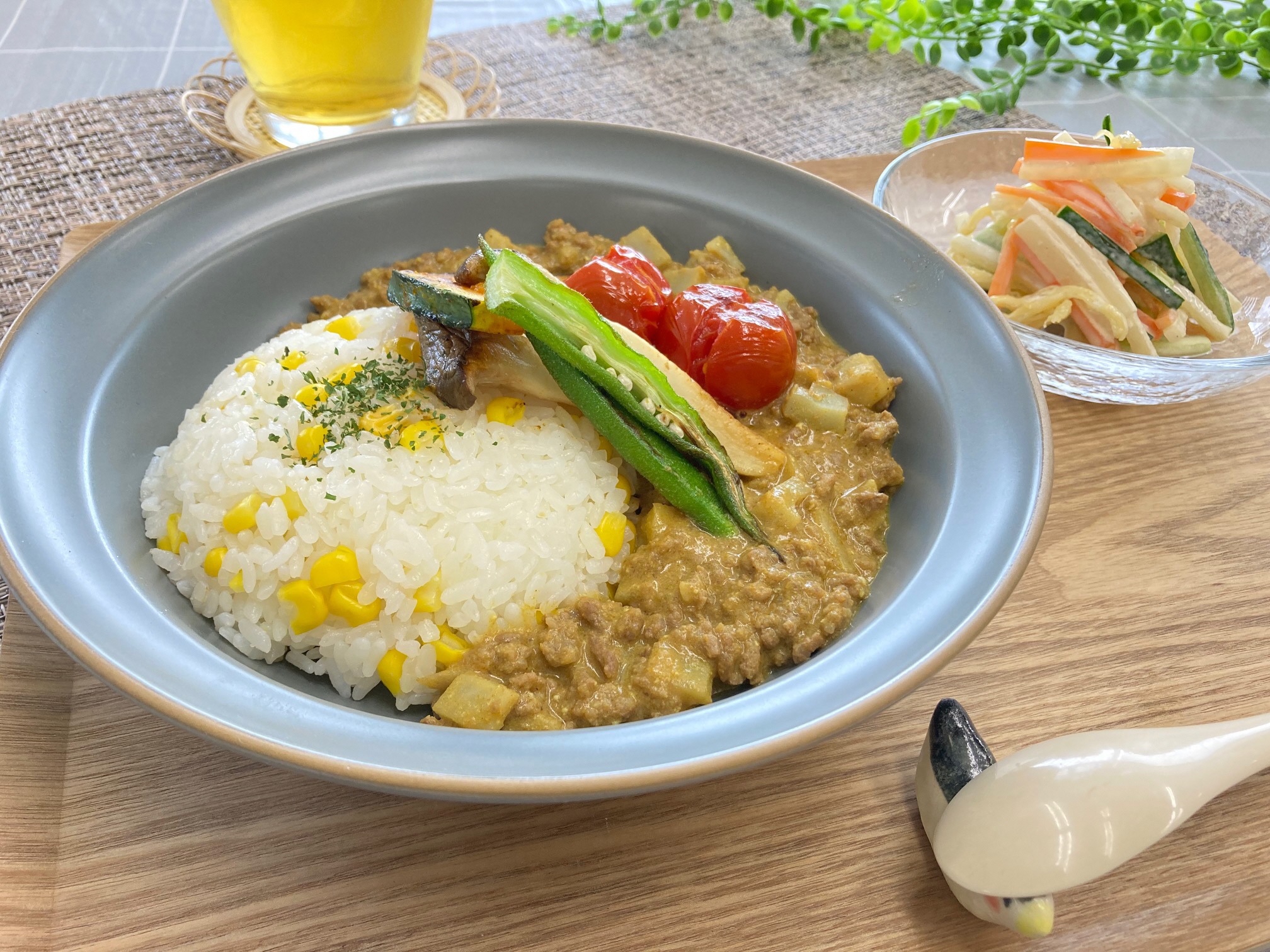 レンコンたっぷりカレーの写真