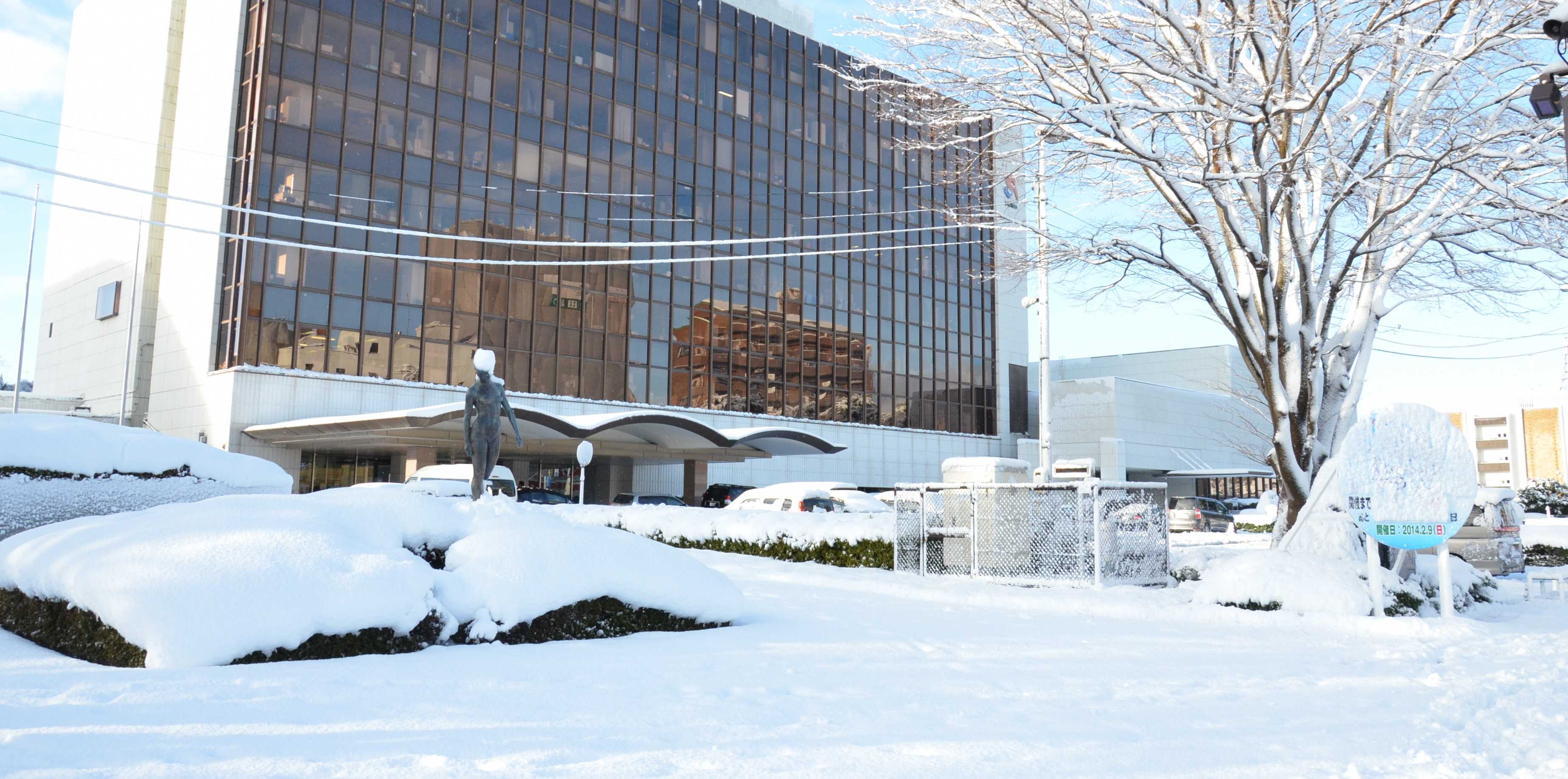 平成26年2月の大雪の写真