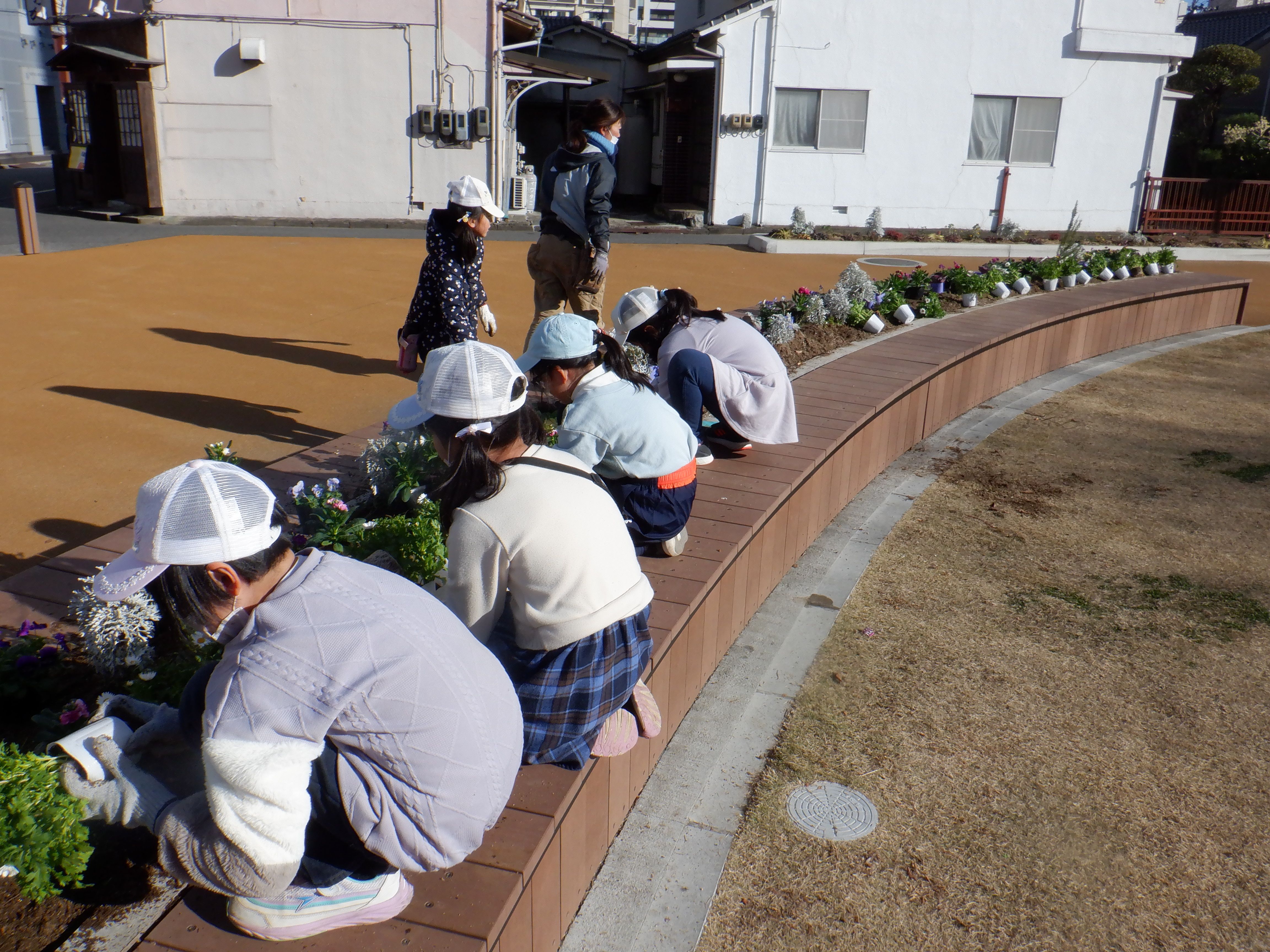 花壇づくり３