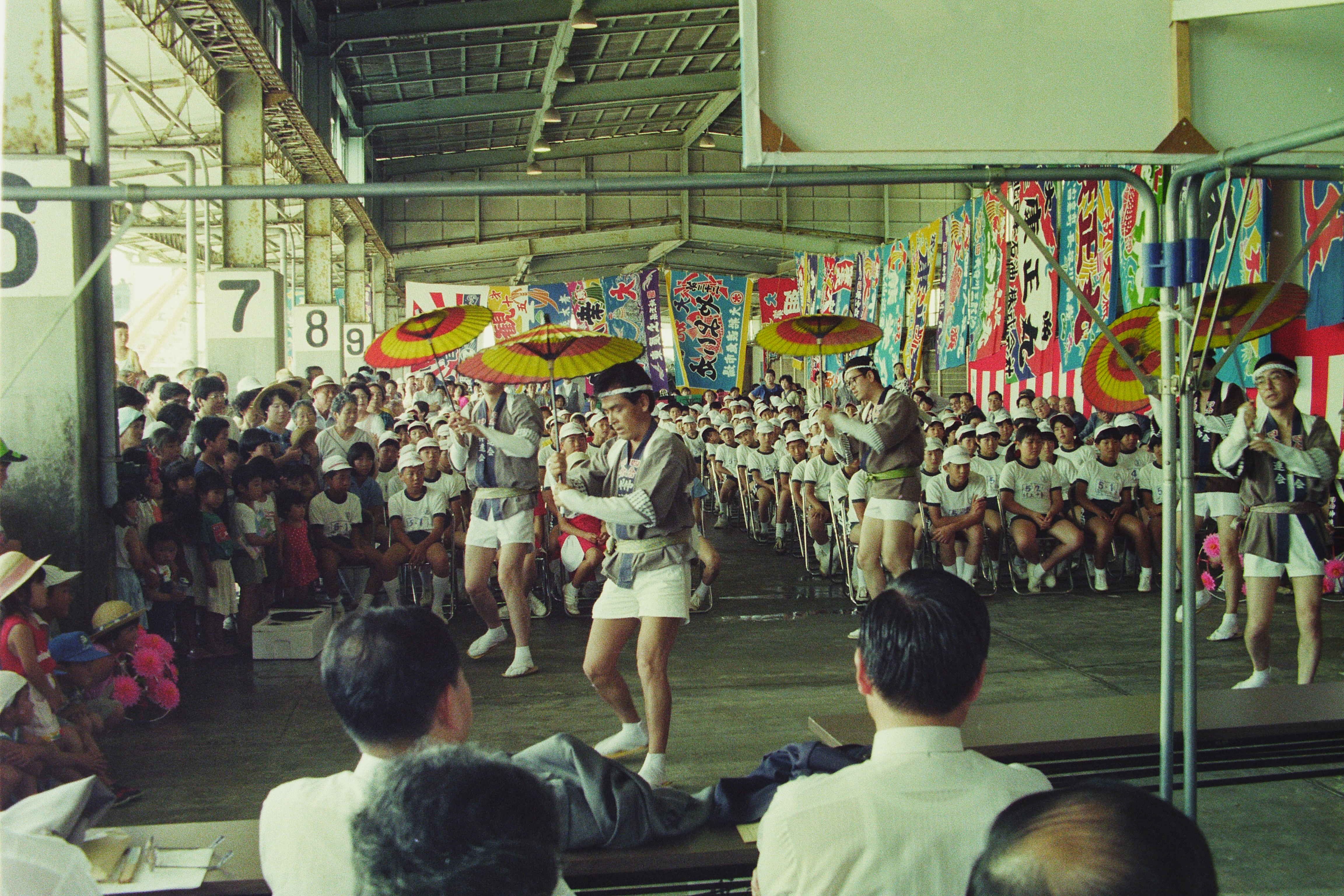 四倉漁港の豊漁祭(平成4年7月、いわき市撮影)