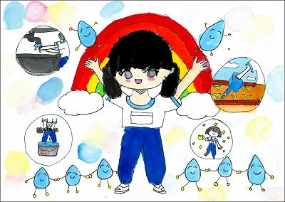 佳作　泉小学校　千田愛香理「みんなで水の大切さを知ろう！」