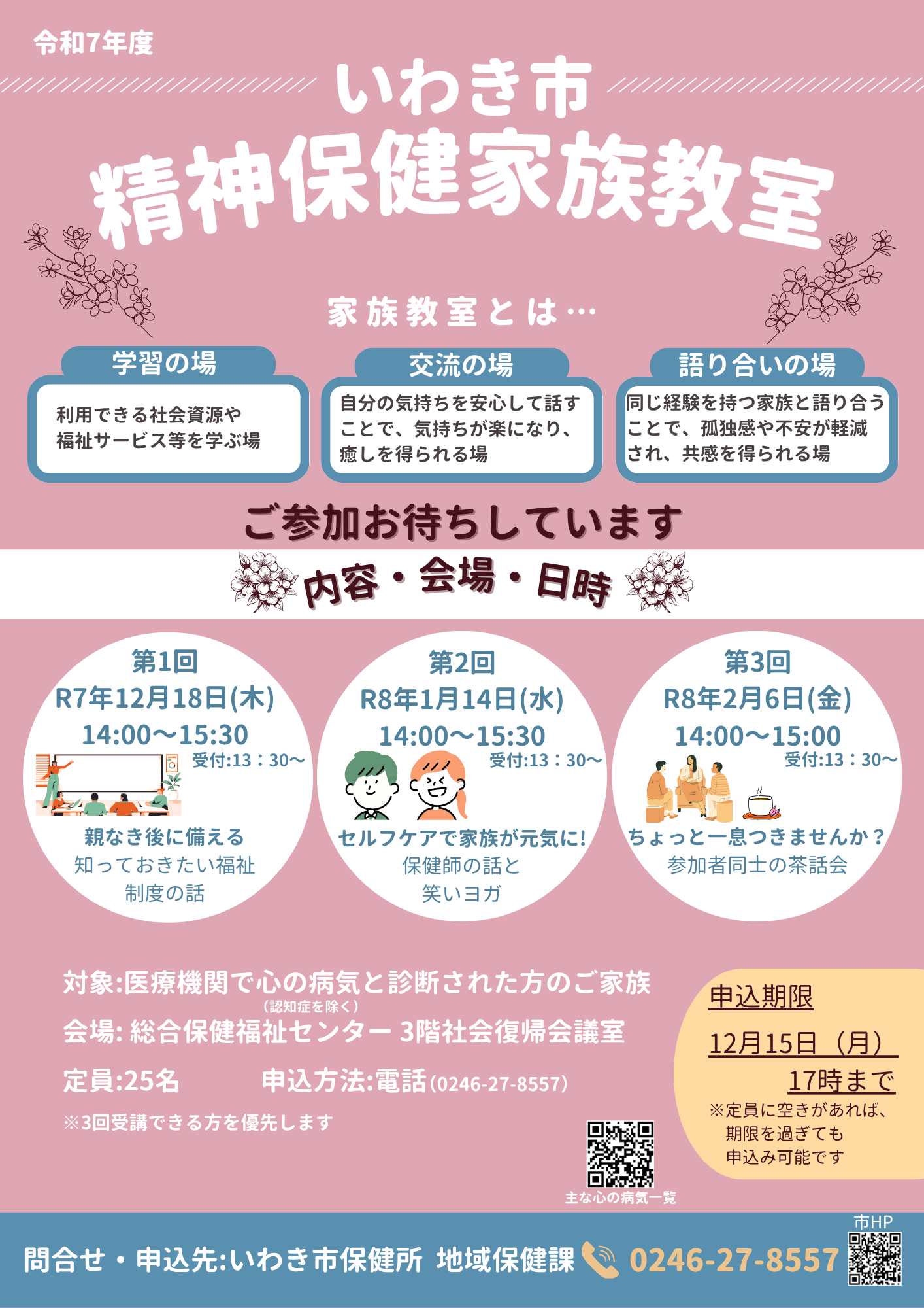 チラシ　詳細は以下参照