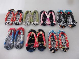 布ぞうり作品