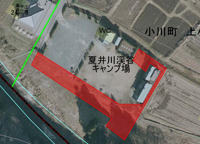 草刈り作業予定地