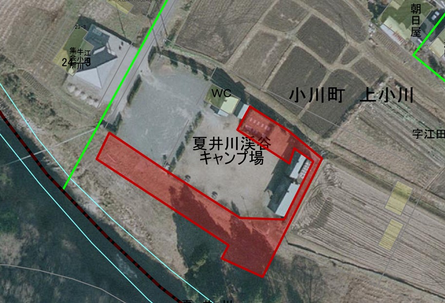 草刈り作業予定地