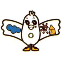 いわき市のごみ減量マスコットキャラクタークリンピー いわき市のごみ減量マスコットキャラクタークリンピー