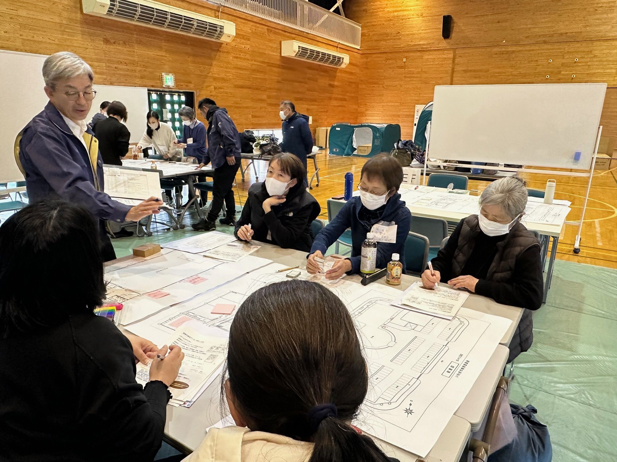 避難所運営ゲーム