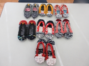 布ぞうり作品