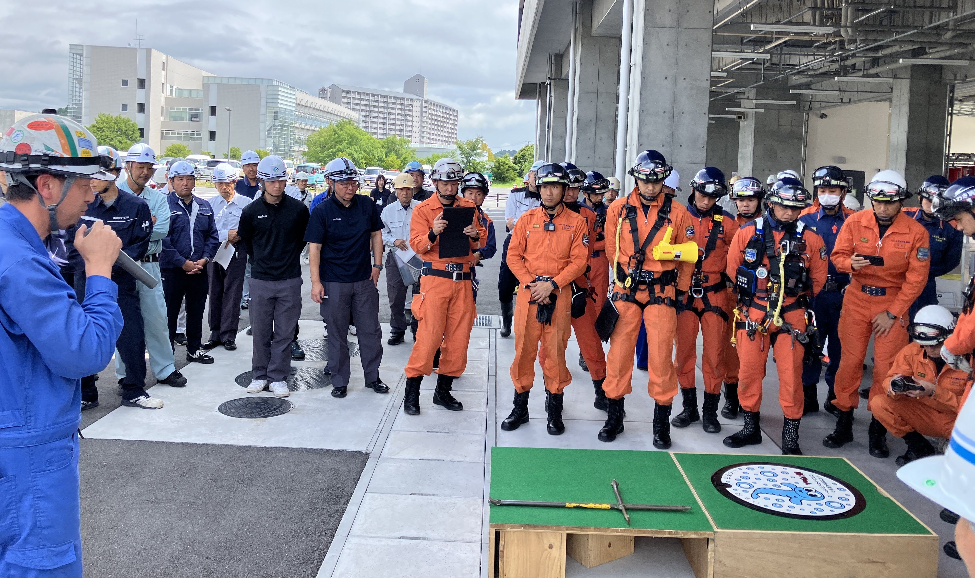 下水道事業者が保有する資機材の確認・説明