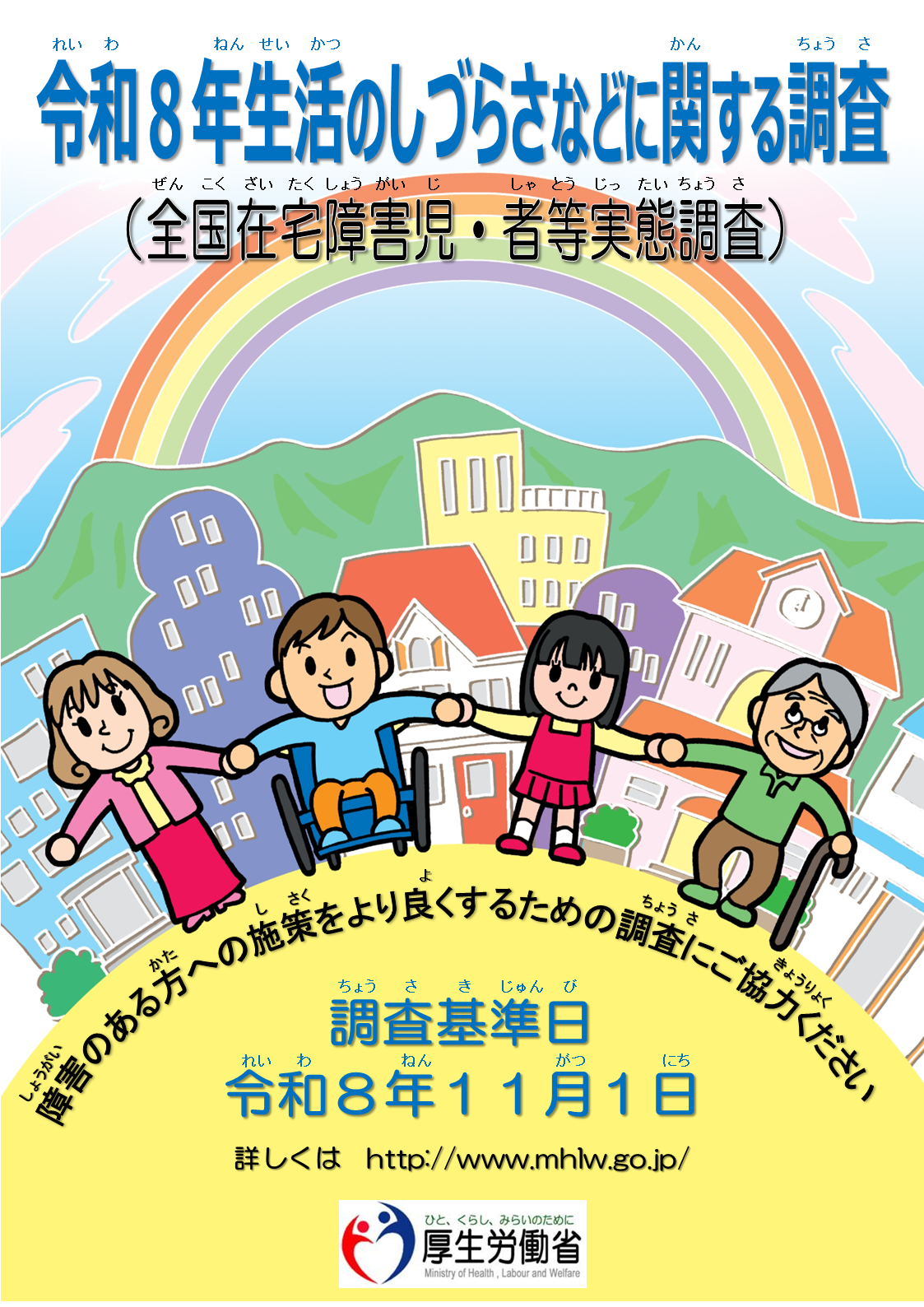 生活のしづらさ調査ポスター