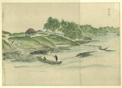 江戸時代末期の鮫川 江戸時代末期の鮫川