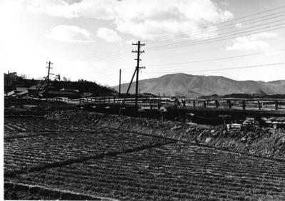 昭和28年9月の尼子橋 昭和28年9月の尼子橋