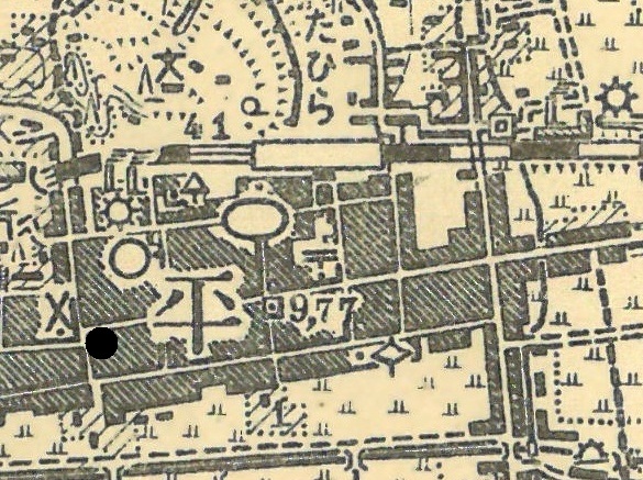 ■地図2 平町市街全図 〔1.50,000地形図 平(明治41年測図) 国土地理院発行〕