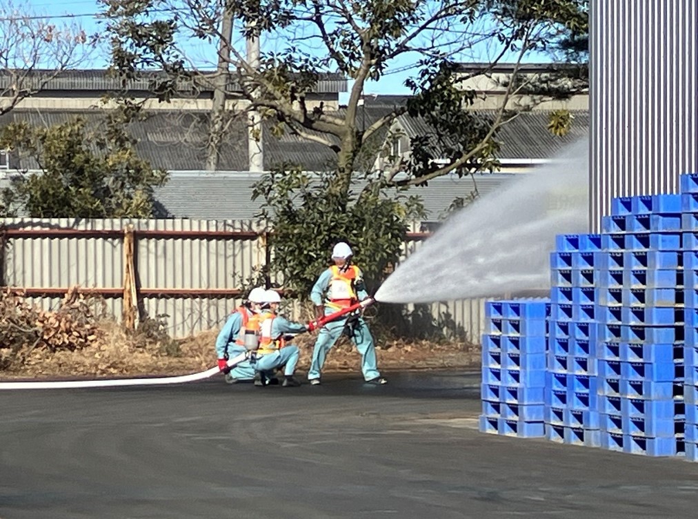 初期消火訓練